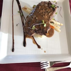 Windows - Steak with peppercorn sauce