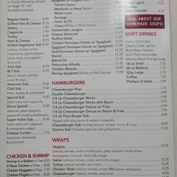 Roma Pizza - Menu