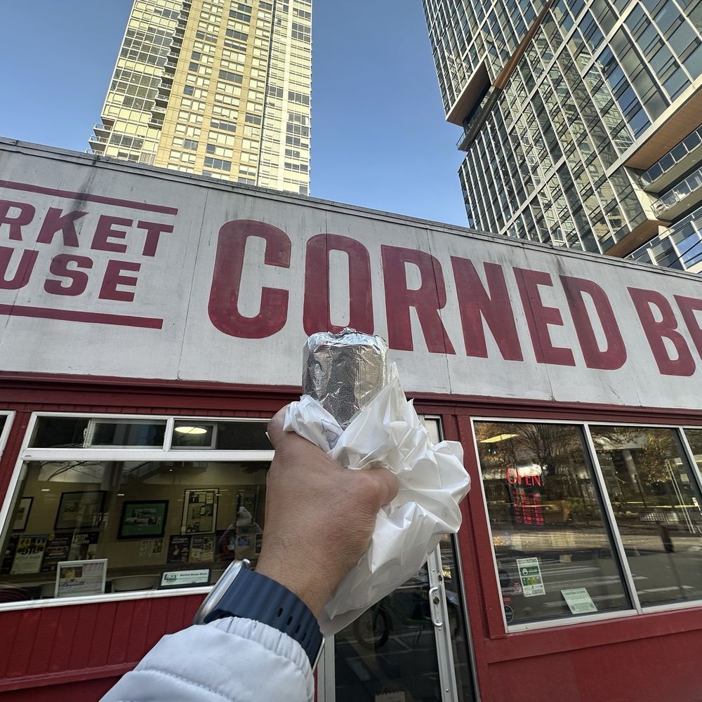 Market House Meats - Corned Beef breakfast burrito - Meat Shops Near Me - Seattle, Washington Market House Meats - Corned Beef breakfast burrito - Meat Shops Near Me - Seattle, Washington
