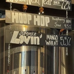 The Lone Girl - Our awesome bartender recommended mixing the Hoop Hop & Summer Lovin' for a tasty bevy