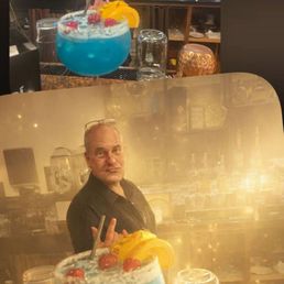 Jeffrey the drink master!