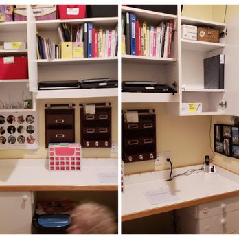The Shelf Helper - After photo of kitchen office space. - Home Organization Near Me The Shelf Helper - After photo of kitchen office space. - Home Organization Near Me