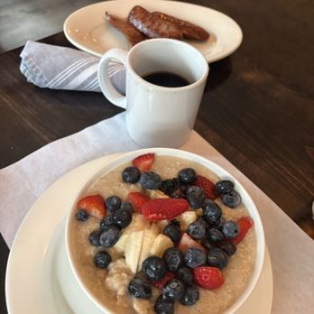 Greg's Tavern - Oatmeal with a side of Greek sausage - Pizza Near Me - Beverly, Massachusetts Greg's Tavern - Oatmeal with a side of Greek sausage - Pizza Near Me - Beverly, Massachusetts