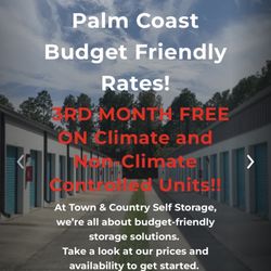 Town & Country Self Storage - 386-447-0222 https://www.townandcountrystoragefl.com