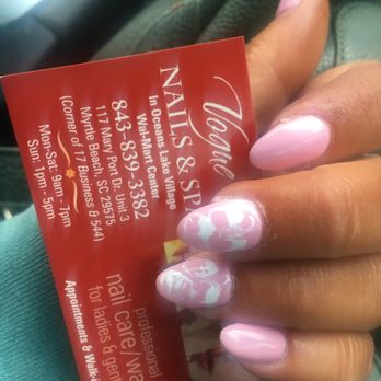 Vogue Nails & Spa - Asked for marble nails got swirls instead. Then was yelled at and talked down to for having trouble deciding on a color. - Waxing Near Me - Myrtle Beach, South Carolina