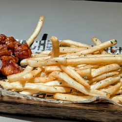 Mr. Shabu at Gateway - korean fried chicken and rosemary fries