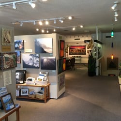 Lamplight Art Gallery - Inside