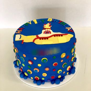 Takes The Cake - We all live in a Yellow Submarine! So colorful and detail-oriented, not to mention yummy! Name of my son on the cake blurred for privacy. - Bakeries Near Me - Pasadena, California Takes The Cake - We all live in a Yellow Submarine! So colorful and detail-oriented, not to mention yummy! Name of my son on the cake blurred for privacy. - Bakeries Near Me - Pasadena, California