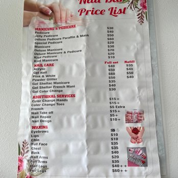 Nail Bar - Price list - Nail Salons Near Me - McKinleyville, California Nail Bar - Price list - Nail Salons Near Me - McKinleyville, California