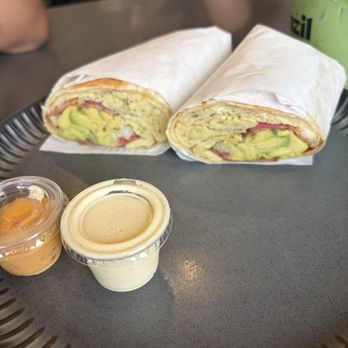 Manzil Cafe - Breakfast Burrito - Cafes Near Me - South Brunswick Township, New Jersey