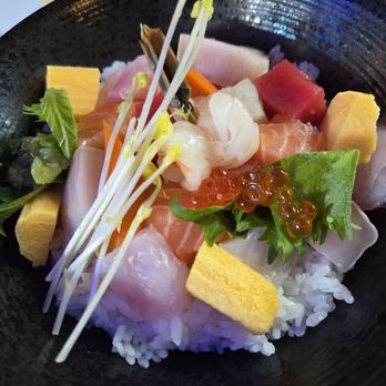 Glass Box San Diego - SDRW menu..ordered the chirashi bowl. Really really good - Seafood Near Me - San Diego, California Glass Box San Diego - SDRW menu..ordered the chirashi bowl. Really really good - Seafood Near Me - San Diego, California