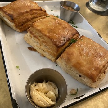 Moonshine Grill - Cathead biscuits - Southern Near Me - Austin, Texas