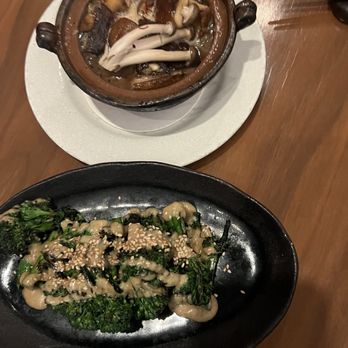 Minami Toronto - Wild mushrooms (recommended!) and broccolini (not recommended) - Japanese Near Me - Toronto, Ontario Minami Toronto - Wild mushrooms (recommended!) and broccolini (not recommended) - Japanese Near Me - Toronto, Ontario