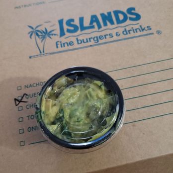 Islands Restaurant - $2.25 for guacamole and you give me a thimble - Burgers Near Me - Cerritos, California Islands Restaurant - $2.25 for guacamole and you give me a thimble - Burgers Near Me - Cerritos, California