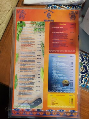 Menu photo 5 El Rey Longview, TX