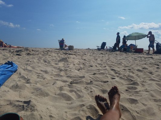 Ponquogue Beach by null