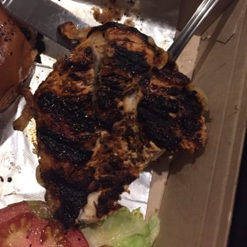 Famous Dave's - Cajun chicken means "burnt to a crisp," literally. Even a knife can't cut it. - Barbeque Near Me - Coon Rapids, Minnesota Famous Dave's - Cajun chicken means "burnt to a crisp," literally. Even a knife can't cut it. - Barbeque Near Me - Coon Rapids, Minnesota