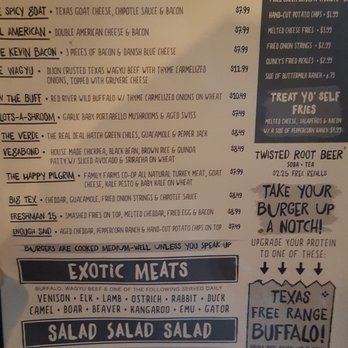 Twisted Root Burger - Burgers Near Me - Arlington, Texas Twisted Root Burger - Burgers Near Me - Arlington, Texas