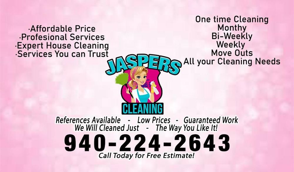 JASPERS CLEANING Wichita Falls, Texas Home Cleaning Phone Number