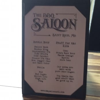 BBQ Saloon - Barbeque Near Me - Saint Louis, Missouri