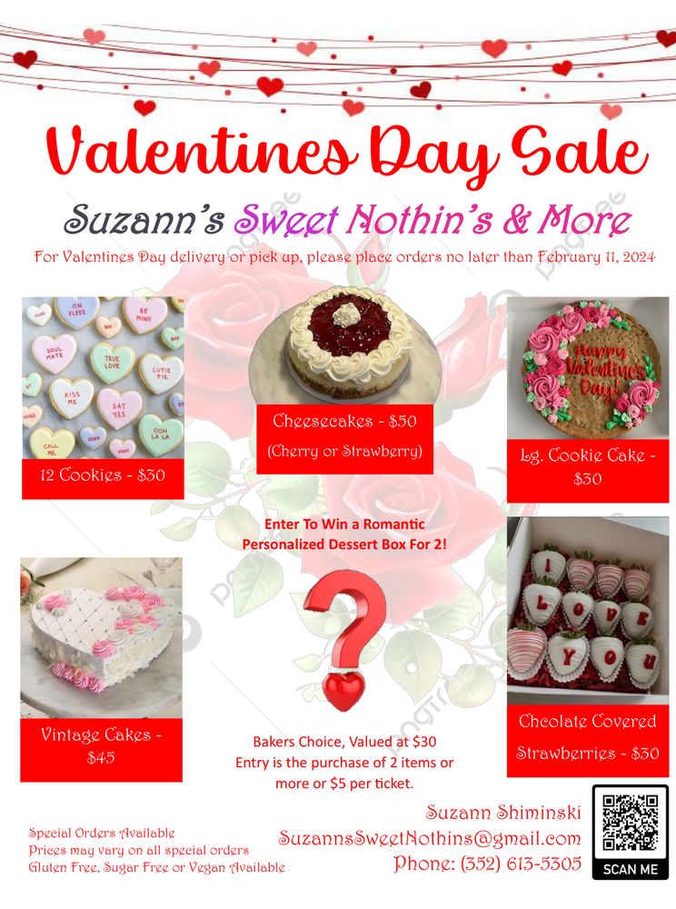 Suzann’s Sweet Nothin’s & More Logo