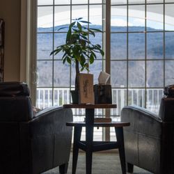 Solstice North day spa - Take in the beautiful view during all seasons.