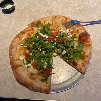 Bubba's 33 - Goat cheese arugula pizza with balsamic drizzle - Sports Bars Near Me - Tampa, Florida