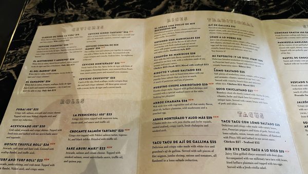 Menu photo 7 CVI.CHE 105 Miami, FL