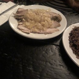 Sliced pork and onions Sliced pork and onions
