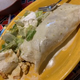 Burrito California with chicken