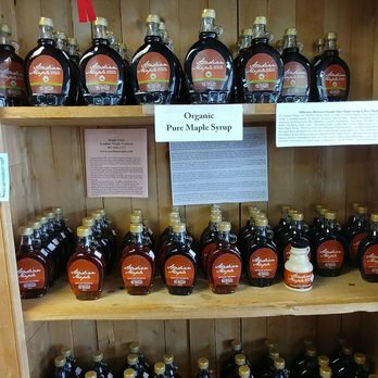 Acadian Maple Products - These are some of the maple syrups available. - Specialty Food Near Me - Upper Tantallon, Nova Scotia