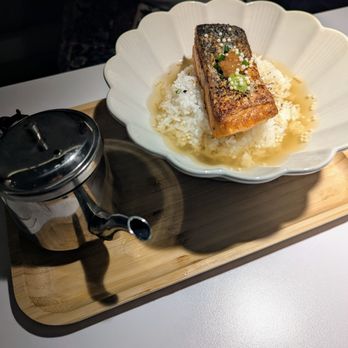 Little Uluh - Salmon ochazuke rice - Coffee & Tea Near Me - New York, New York Little Uluh - Salmon ochazuke rice - Coffee & Tea Near Me - New York, New York