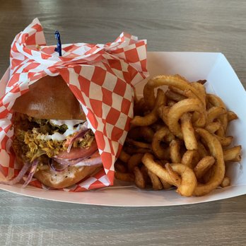 King & Cardinal - Frisco - KC Spicy Classic Chicken Burger - Burgers Near Me - Frisco, Texas