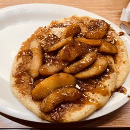 Apple Crisp Pancakes.