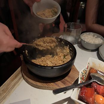 Cheli - Hot stone braised mushroom rice - Shanghainese Near Me - New York, New York Cheli - Hot stone braised mushroom rice - Shanghainese Near Me - New York, New York