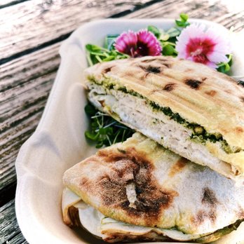 Espresso Mafia - Turkey Pesto Sandwich - Coffee & Tea Near Me - Makawao, Hawaii Espresso Mafia - Turkey Pesto Sandwich - Coffee & Tea Near Me - Makawao, Hawaii