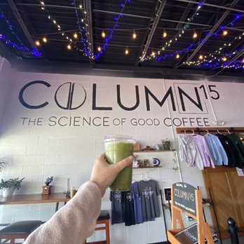 Column 15 - Iced Matcha Latte - Coffee & Tea Near Me - Williamsburg, Virginia