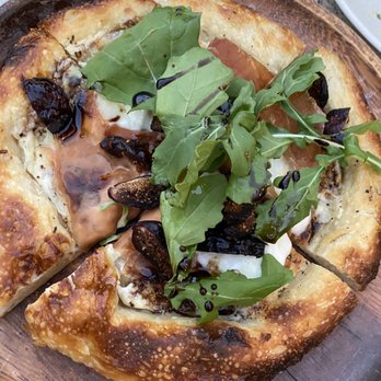 Cara Restaurant - Fig and prosciutto focaccia - New American Near Me - Los Angeles, California Cara Restaurant - Fig and prosciutto focaccia - New American Near Me - Los Angeles, California