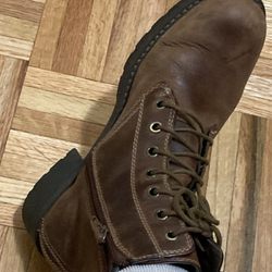 Clarks - I like the Zipper and laces! I also like leather shoes! 01/29/24
