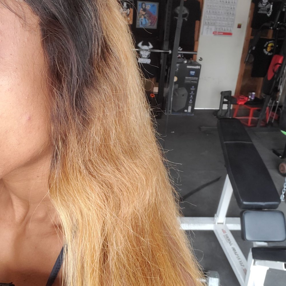 Weave A Divas - This was the color before they attempted to fix it. - Hair Extensions Near Me - Las Vegas, Nevada Weave A Divas - This was the color before they attempted to fix it. - Hair Extensions Near Me - Las Vegas, Nevada