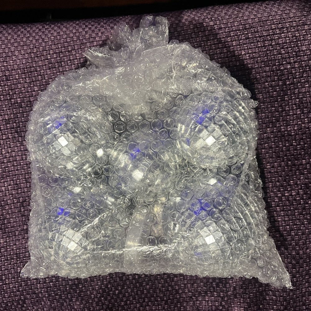 Bargain Bins Mesa - Bag of 5 small disco balls (+ fishing line) for $7! - Discount Store Near Me - Mesa, Arizona