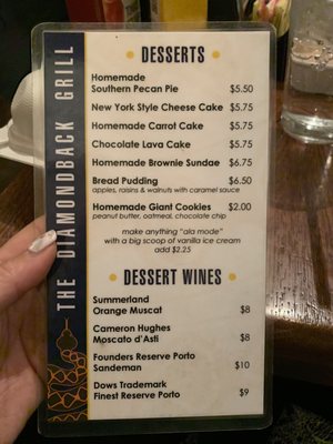 Menu photo 6 Diamondback Grill Sonora, CA
