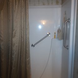 Slip Busters - Disabled vet can shower safely because of SlipBusters!