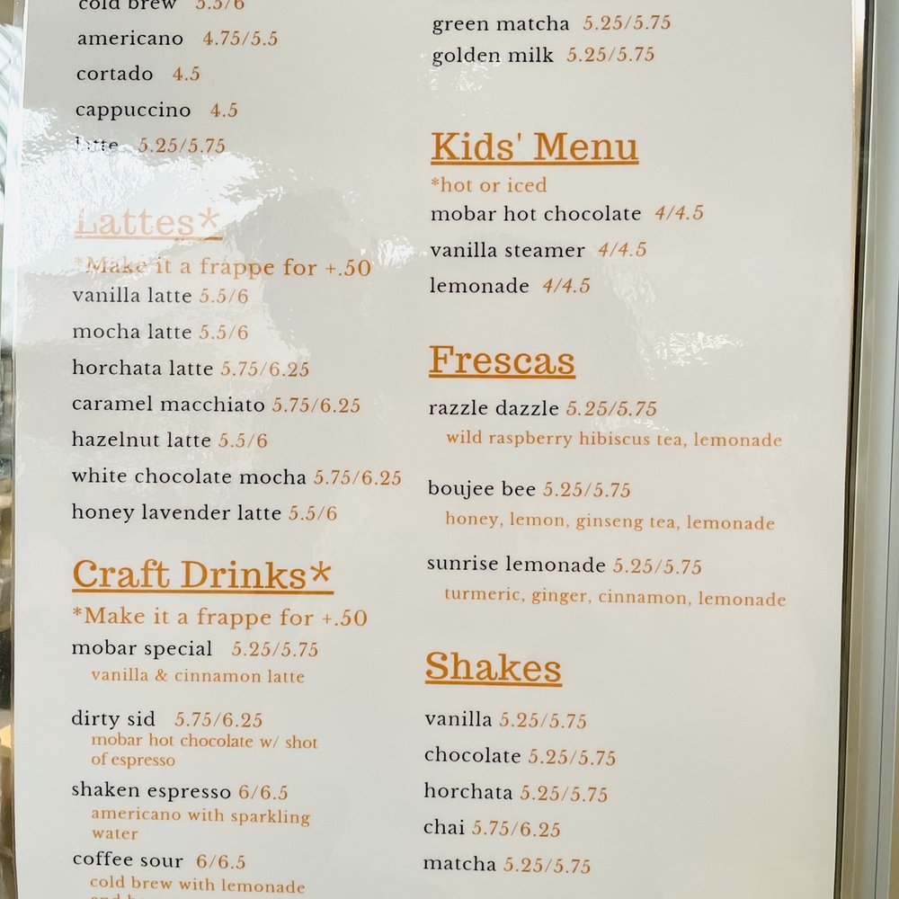 Mobar Coffee - Menu - Coffee & Tea Near Me - Montebello, California Mobar Coffee - Menu - Coffee & Tea Near Me - Montebello, California