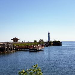 Wawatam Lighthouse - View of Wawatam Lighthouse
