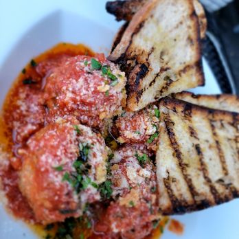 Board & Batten - Meatball entree - New American Near Me - Mesa, Arizona