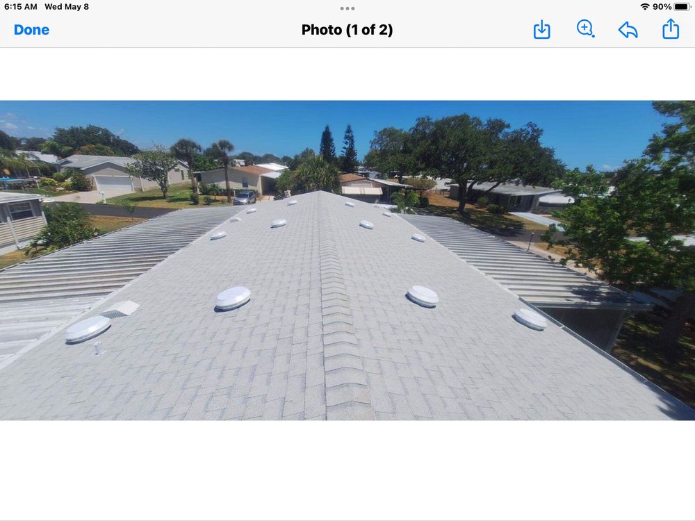 Slide of Richards' Roofing