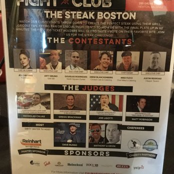 Culinary Fight Club - Culinary Fight Club 7/31/2017 - Pop-Up Restaurants Near Me - Newton, Massachusetts