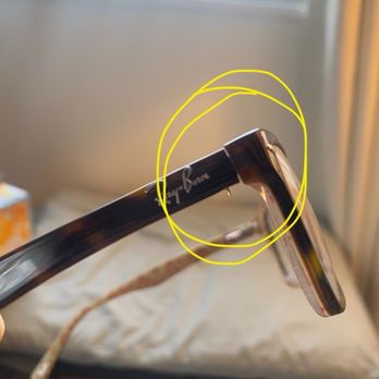 LensCrafters - Long gold screw man put in. Should have been short and silver. Smh. - Eyewear & Opticians Near Me - Monrovia, California