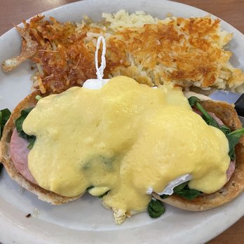 Millbrae Pancake House - Eggs Florentine - American Near Me - Millbrae, California